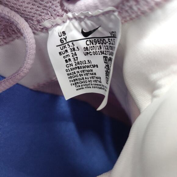 New Nike Joyride lavender running sneakers sz 6 youth fits 7.5 w - Picture 9 of 9